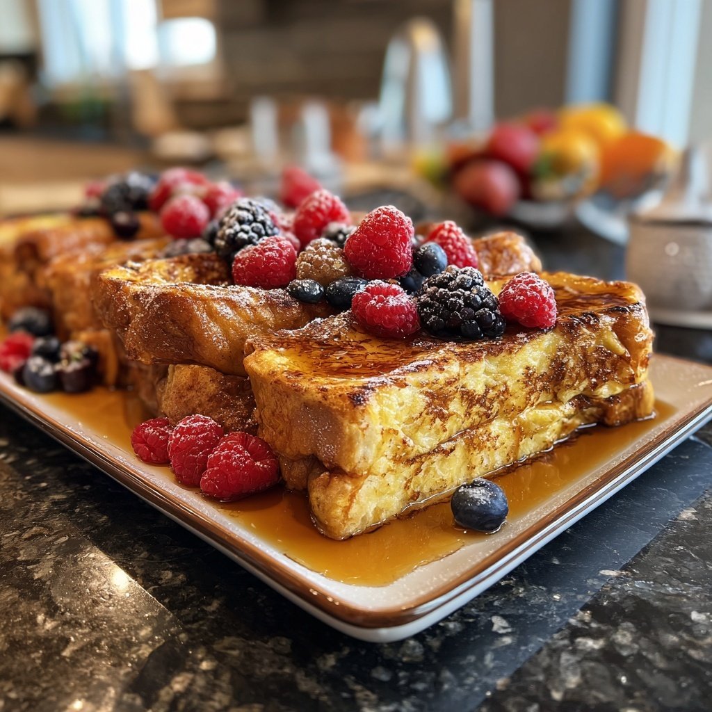 Baked French Toast For A Crowd