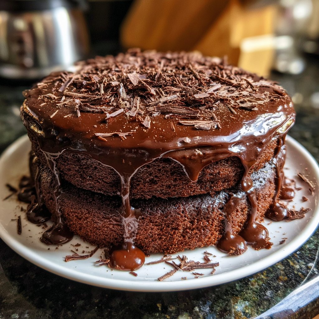 Chocolate Cake Made With Sour Cream