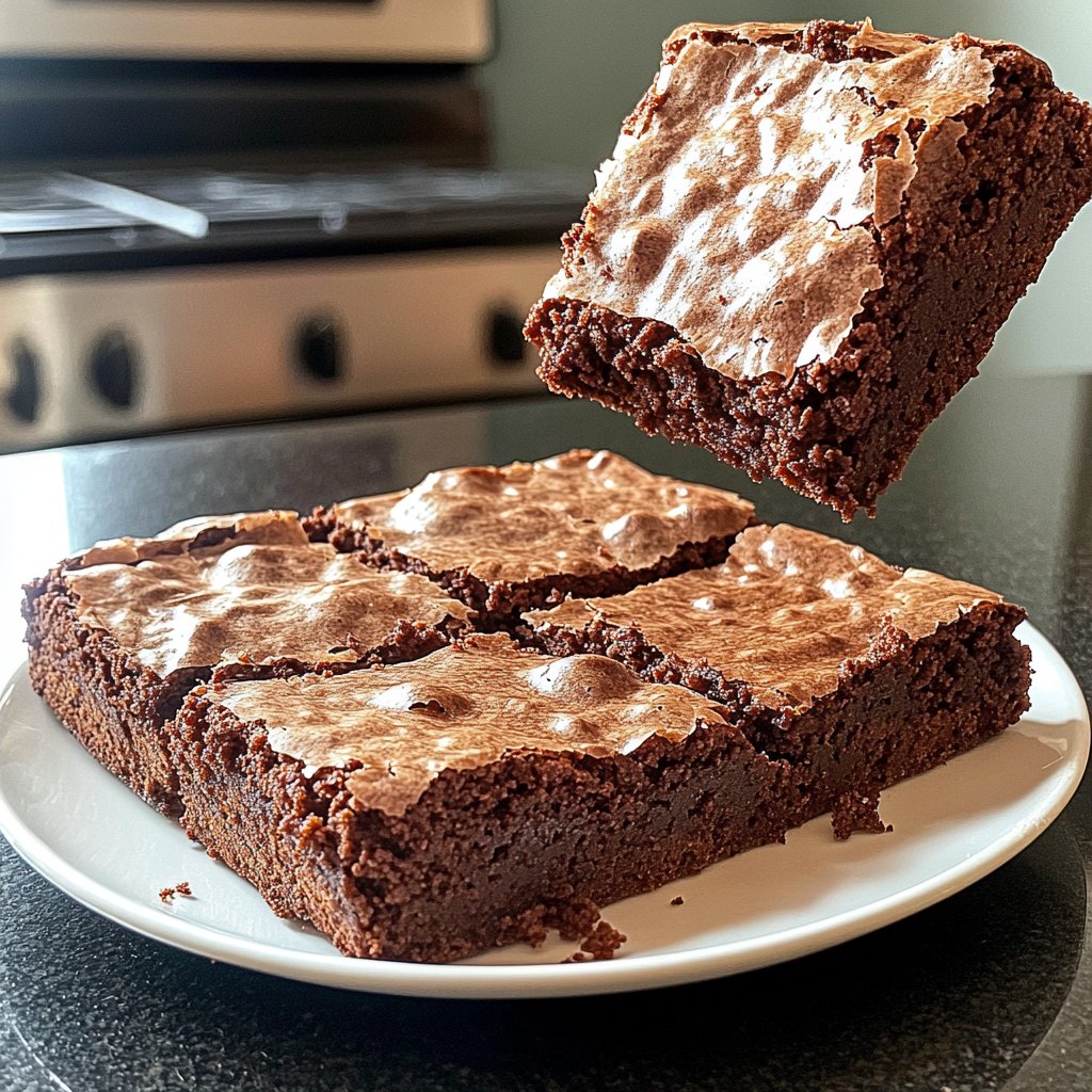 Cottage Cheese Brownies with Raspberries