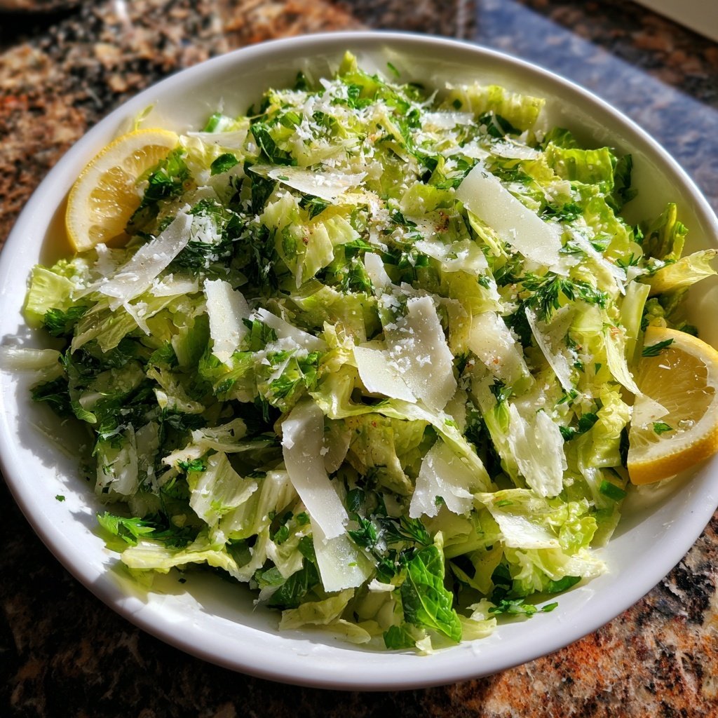 Celery Salad With Parmesan And Lemon