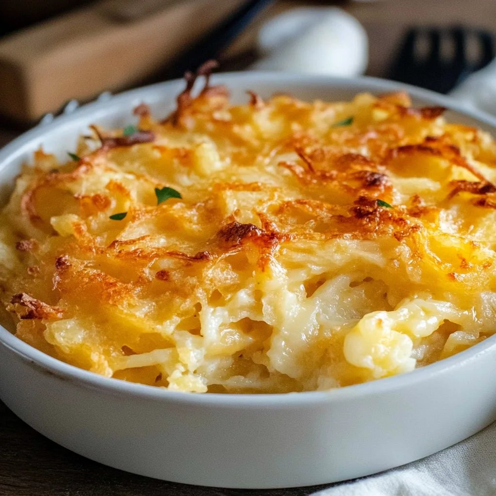 Easy Cheesy Hashbrown Casserole