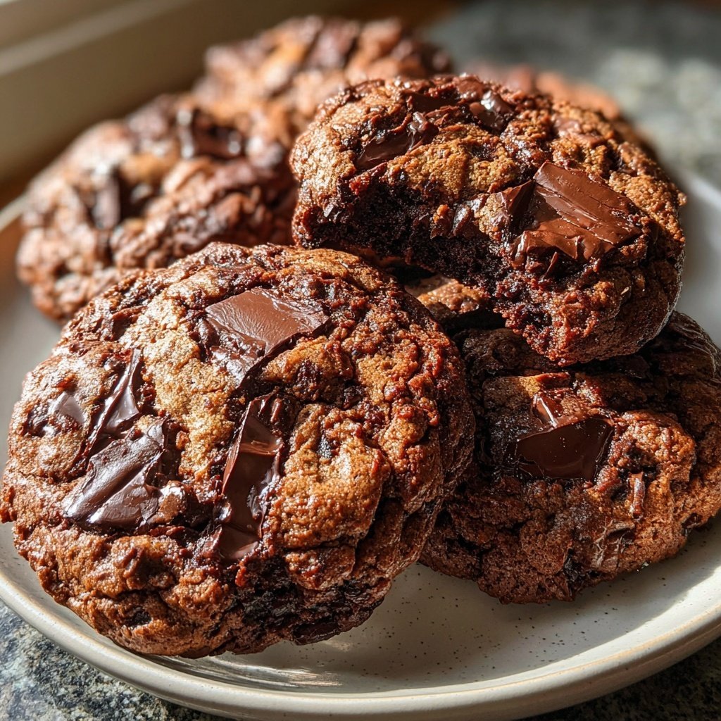Brownie Mix Chocolate Chunk Cookies