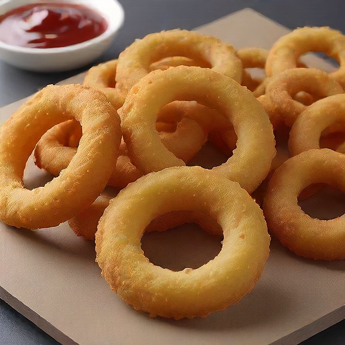 Serving and Storing Onion Rings recipe