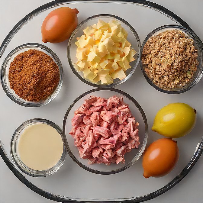 Keto Ground Turkey Preparing the Ingredients