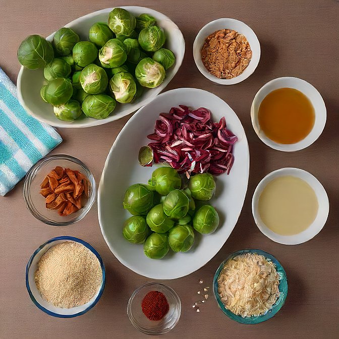 Brussels Sprouts Salad Essential Ingredients