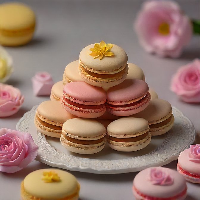 Step-by-Step Guide to Making Flower Gift Macarons