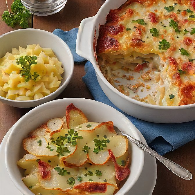 Scalloped Potatoes Variations and Add-Ins