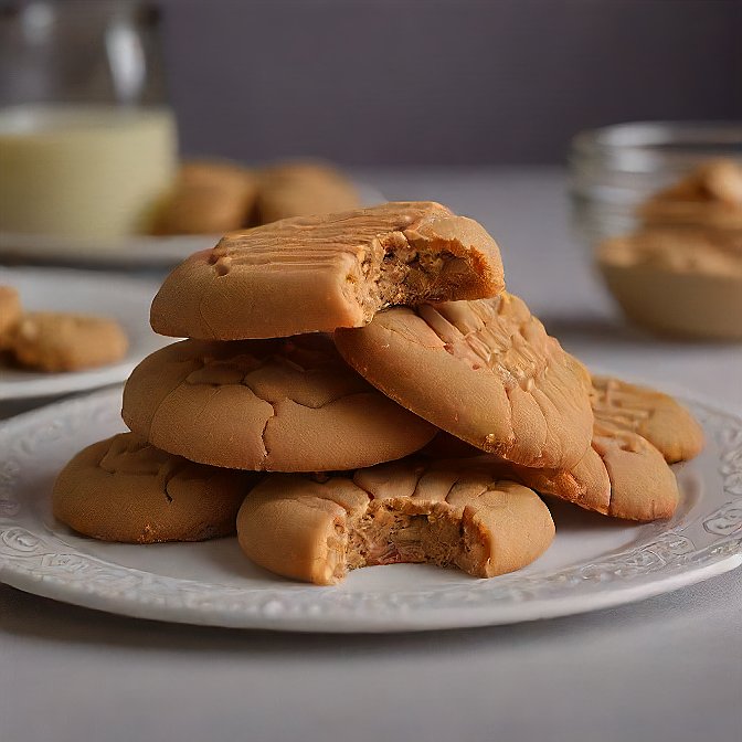 1950s Peanut Butter Cookies Serving Suggestions and Variations