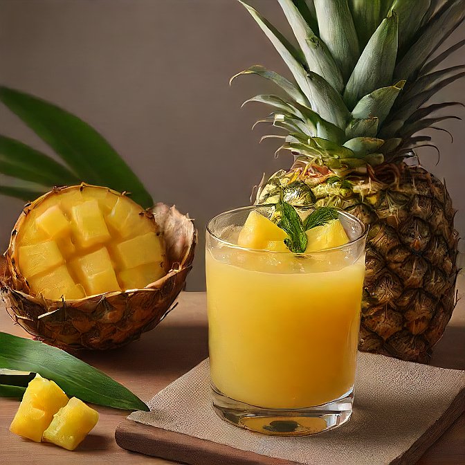 pineapple juice recipe Steps Recipe Serving Suggestions