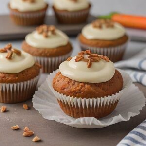 Keto Carrot Cake Muffins