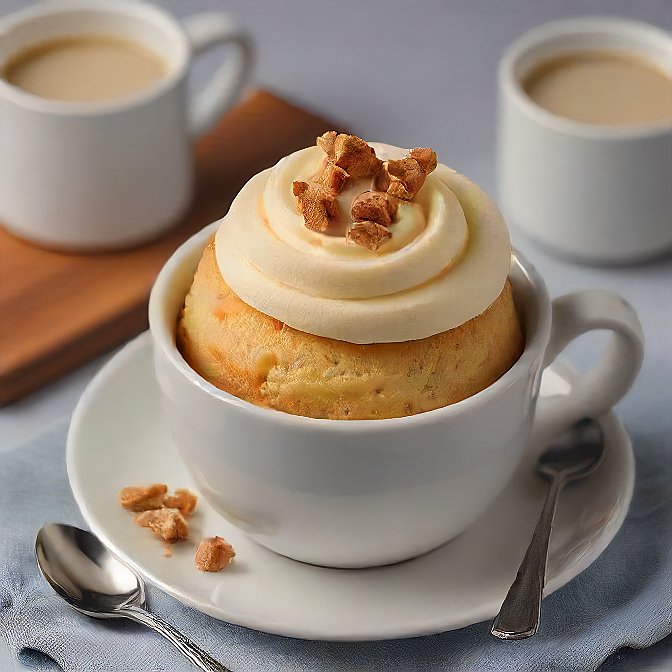 keto vanilla mug cake recipe