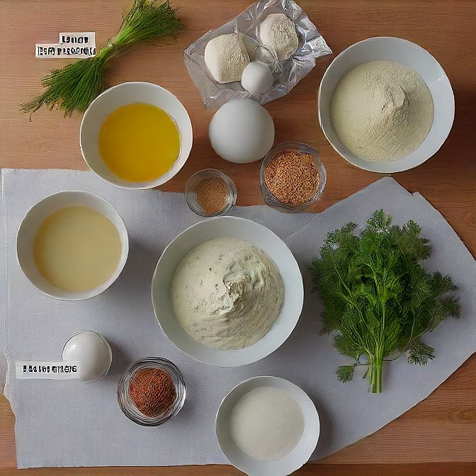 Ingredients for Dill Sauce