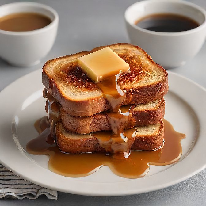 Serving and Storing Caramel French Toast