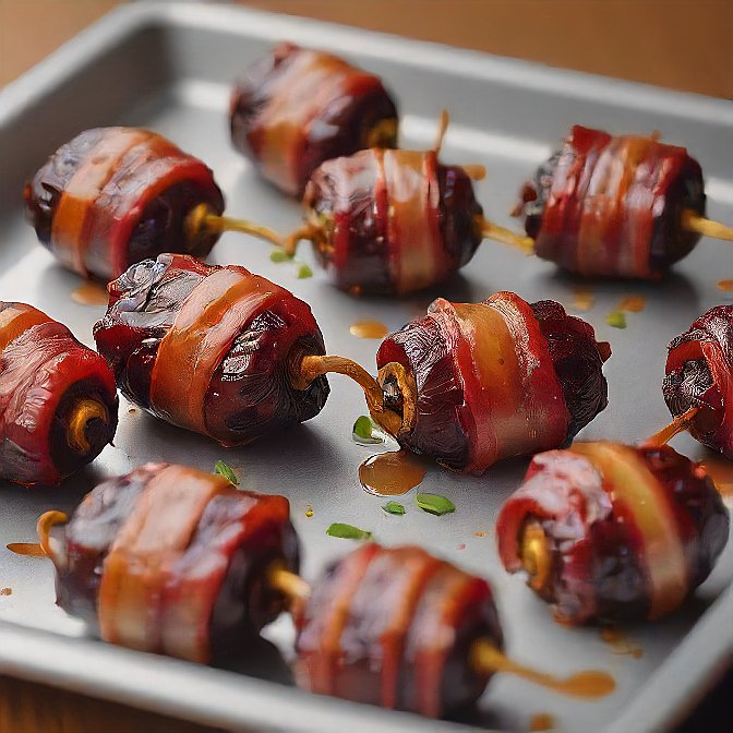 Bacon Wrapped Dates Cooking Instructions