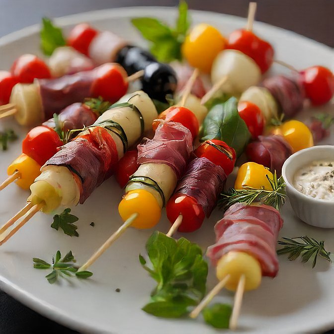 Step-by-Step Antipasto Skewers Recipe for Beginners