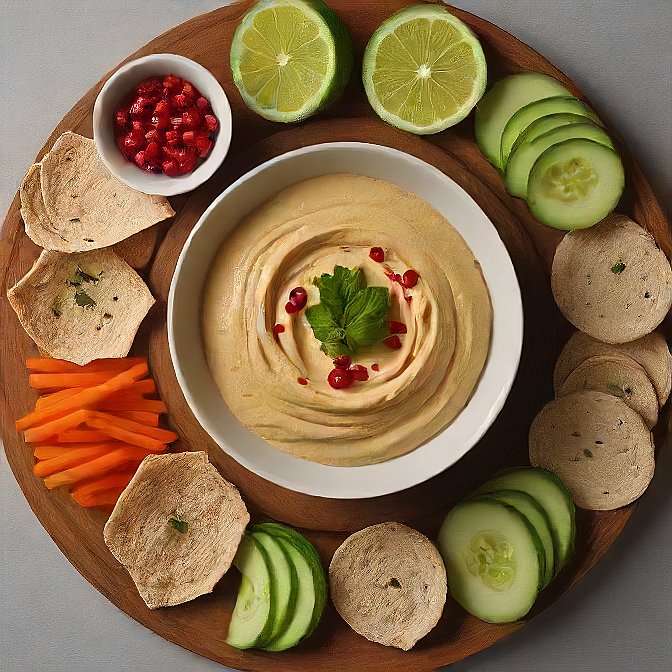 Homemade Hummus Serving Suggestions